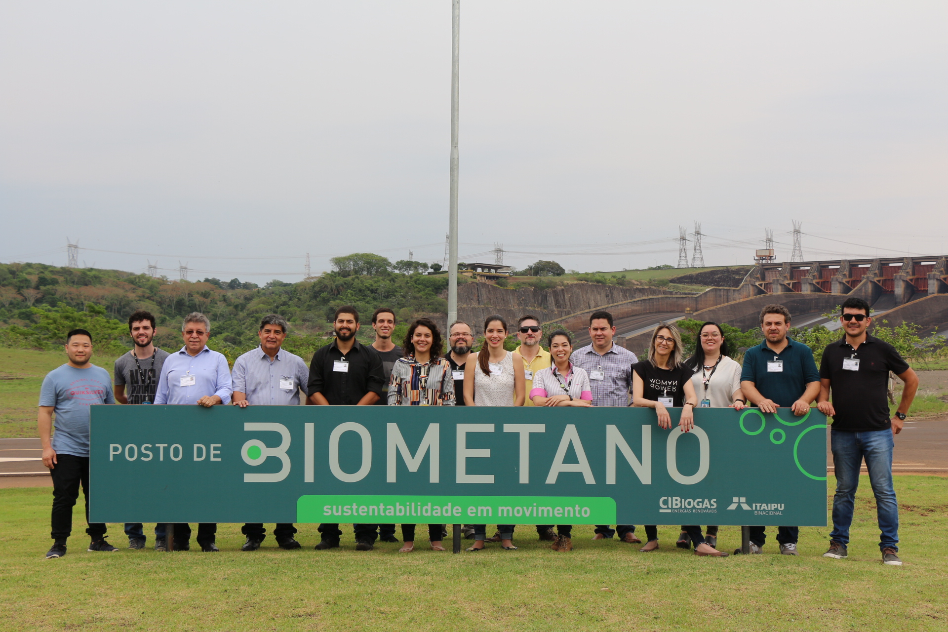 Treinamento realizado em 2019 nas dependências do CIBiogás e complexo da Itaipu Binacional.